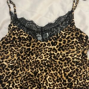 Cheetah tank top
